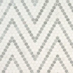Ackland AKM-S-1X1LUP-CA 11" 14" Marble Geometric Floor Wall Calabria New. Price: $137.98.