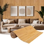 Eyayen Natural Bamboo Wall Panel - 16"X96" Pole Wrap Wainscoting Interior Decor New. Price: $34.45.