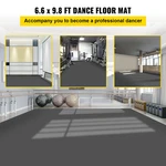 Dance Floor, 6.6X9.8FT Roll, Lyrical Style New. Price: $148.95.