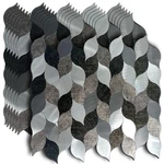Weimeisc 7 Sheets Peel And Stick Backsplash Tile For Kitchen Self-adhesive New. Price: $72.40.