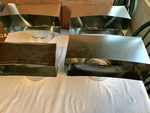 Lot, Master Flow 90 Degree Register Box (1) 10X4X6 & (3) 12X4X6 Open. Price: $59.95.