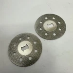 2X Diamond Cutting Wheel Lock 1.5IN Tile Ceramic Rotary Tool Accessory EZ545 Open. Price: $19.99.