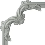 Ekena Millwork Claremont Corner Moulding 12.5" - 4 Pack, Factory Primed New. Price: $43.95.
