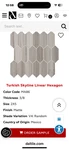 - Ma 86 Turkish Skyline Wall/floor Hexagon Accent Niche Daltile. Price: $375.00.