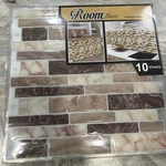 Longking 10-SHEET Peel And Stick Tile Backsplash, Vinyl 3D Self-adhesive New. Price: $40.00.