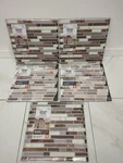 H2-SMART Tiles Bellagio Santi Self Adhesive Wall 13.20SQFT Lot New. Price: $74.99.