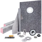 Shower Curb Kit 38X60" Watertight Overlay W/4" Offset Bonding Flange New. Price: $247.99.