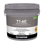 Custom T1 60 Economical Tile Adhesive - White 3.5 Gal New. Price: $65.66.