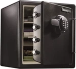 Fireproof Waterproof Black Steel Home Safe Digital Keypad Lock 1.23 Cu Ft New. Price: $401.79.