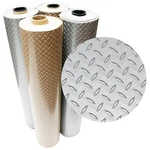 Rubber-cal Diamond Plate Metallic Pvc Flooring Silver 2.5MM X 4' 9' New. Price: $162.33.