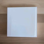 Daltile 0100 White 6X6 Ceramic Semi-gloss Wall Cases 125SF Commercial Open. Price: $269.99.