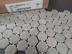 Kensington 1.5" Tile Mosaic Sheets - Ragno Liverpool LP4315HEXMS1P2 Open. Price: $108.08.