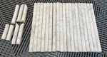 Msi Carrara White Marble Pencil Molding 3/4 X 12 (19 New + 7 Partial Pieces). Price: $69.99.