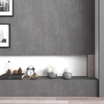 Lacheery 24"X160" Thick Textured Concrete Wallpaper Stick And Peel Dark Gray ... New. Price: $42.15.