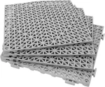 Pack 12" X Interlocking Rubber Bathroom Flooring Tiles Non-slip Splicing New. Price: $44.95.