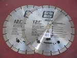 2) New 12" Grip Rite Wet Dry Cutting Block Brick Tile Rock Marble Concrete Blade. Price: $69.99.