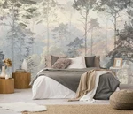 Toolhom Hazy Forest Mural, Abstract Nature Landscape Wallpaper, Backgrou... New. Price: $231.79.