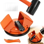 Buxkzvl Floor Gap Fixer Tool With Mallet, 45 Impact Design Laminate Orange New. Price: $35.61.
