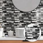 20PCS Peel And Brick Kitchen Backsplash Self-adhesive Wall Tile Sticker New. Price: $16.92.
