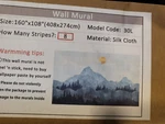 Mfwfm Nature Wallpaper Blue Mountain Foggy Forest Mural Bedroom Living New. Price: $88.00.