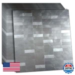 Xuaniny 8-SHEET Peel And Stick Backsplash Self- Adhesive Wall Tiles Aluminu New. Price: $120.67.