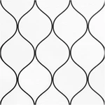Retro Self Adhesive 12-INCH Vinyl Floor Tiles, 20 X 12", Scallop Pat New. Price: $44.28.