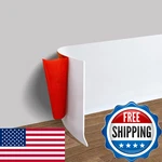 Fonuno Vinyl Wall Baseboard Molding Trim 4 Flexible Self Adhesive Rubber New. Price: $132.98.