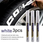 3PCS White Paint Pen Markers Waterproof Car Tyre Oil-based Set Q New. Price: $23.72.