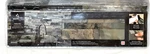 Lot Of Aspect 23.6" X 5.9" Medley Slate Peel Stick Stone Decor Tile Backsplash New. Price: $36.99.