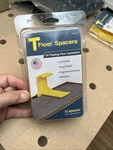 Tfloor Spacers 12 Pack For Floating Installation Yellow Vinyl Plank FTS02 New. Price: $28.00.