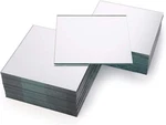 Suwimut 50 Pack Square Glass Mirror Tiles, 4X4 Inch Small Decorative New. Price: $29.00.