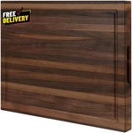 Walnut Cutting Board 20X15 Usa Grown Hardwood Inch Thick With Hidden Handle New. Price: $90.33.
