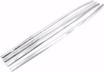 Sizver Polished Stainless Steel Window Sills Trims For 2014-2017 Gmc Sierra 1500 New. Price: $65.95.