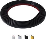 9.8 Ft Matte Black Peel And Stick Wall Molding Trim For Various Surfaces New. Price: $11.99.
