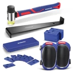 Workpro Laminate Flooring Installation Kit Rubber Mallet With 43-PACK, Blue New. Price: $62.93.
