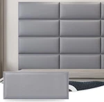 Grey Peel And Stick Headboard Panels - 9 Pack, 3D Soundproof Design New. Price: $166.99.