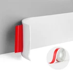 Peel And Stick Baseboard TRIM,2.1 Inch X 20 Feet Rubber Wall Moulding Tr... New. Price: $32.99.