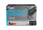 Pro Plug System For Fiberon Latte, 100 Sq Ft Kit, Epoxy Screw, Tool Included New. Price: $154.99.