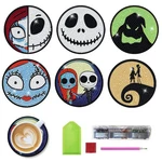 Weadatty Pcs Diamond Painting Coasters Kits, Diy 3.9 Inches, JACK-6 New. Price: $24.63.