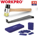 Workpro Laminate Wood Flooring Installation Kit Double-faced Mallet Pull Bar Set New. Price: $27.99.