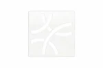 Schluter Systems Kerdi-drain Grate 4-IN Matte White Curve KDIF4GRKMBWD6 New. Price: $157.64.