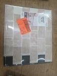 Smart Tiles Subway Sora Self Adhesive Wall 10.95" X 9.70" SM1160 Lot Of New. Price: $45.00.