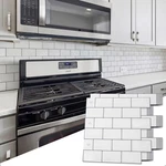 ART3D Peel And Stick Backsplash 12X12 Inch Self-adhesive Subway Wall TILES(10P) New. Price: $29.99.