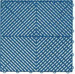 Ribtrax Pro Interlocking Garage Floor Tiles - Island Blue, 6 Pack, 15.75" Square New. Price: $92.99.