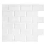 Smart Tiles Peel And Stick Backsplash - Sheets Of 10.95" X 9.70" 3D Adhe... New. Price: $90.70.