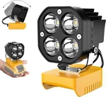 Azocek Led Work For Dewalt 20V Battery, 40W 6000LM Flashlight, New. Price: $27.75.