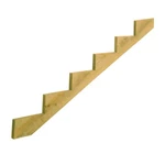 Prowood Ground Contact Stair Stringer 6-STEP Pressure Treated Stainable New. Price: $59.76.