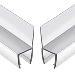 2-PACK Butecare Frameless Shower Side Seal Strip For 3/8" Glass Doors, V... New. Price: $81.00.