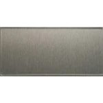 Aspect 3 In. X 6 Aluminum Backsplash Peel & Stick, Short Grain Stainless New. Price: $9.11.