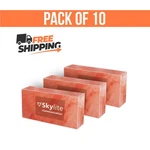 10 Natural Himalayan Salt Bricks 8X4X2 In For Spa, Sauna And Home Decor New. Price: $104.99.